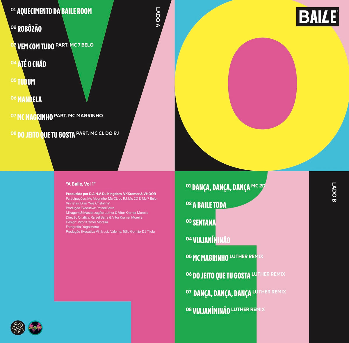 D.A.N.V, Kingdom, VKKRAMER e Vhoor - A Baile Vol.1