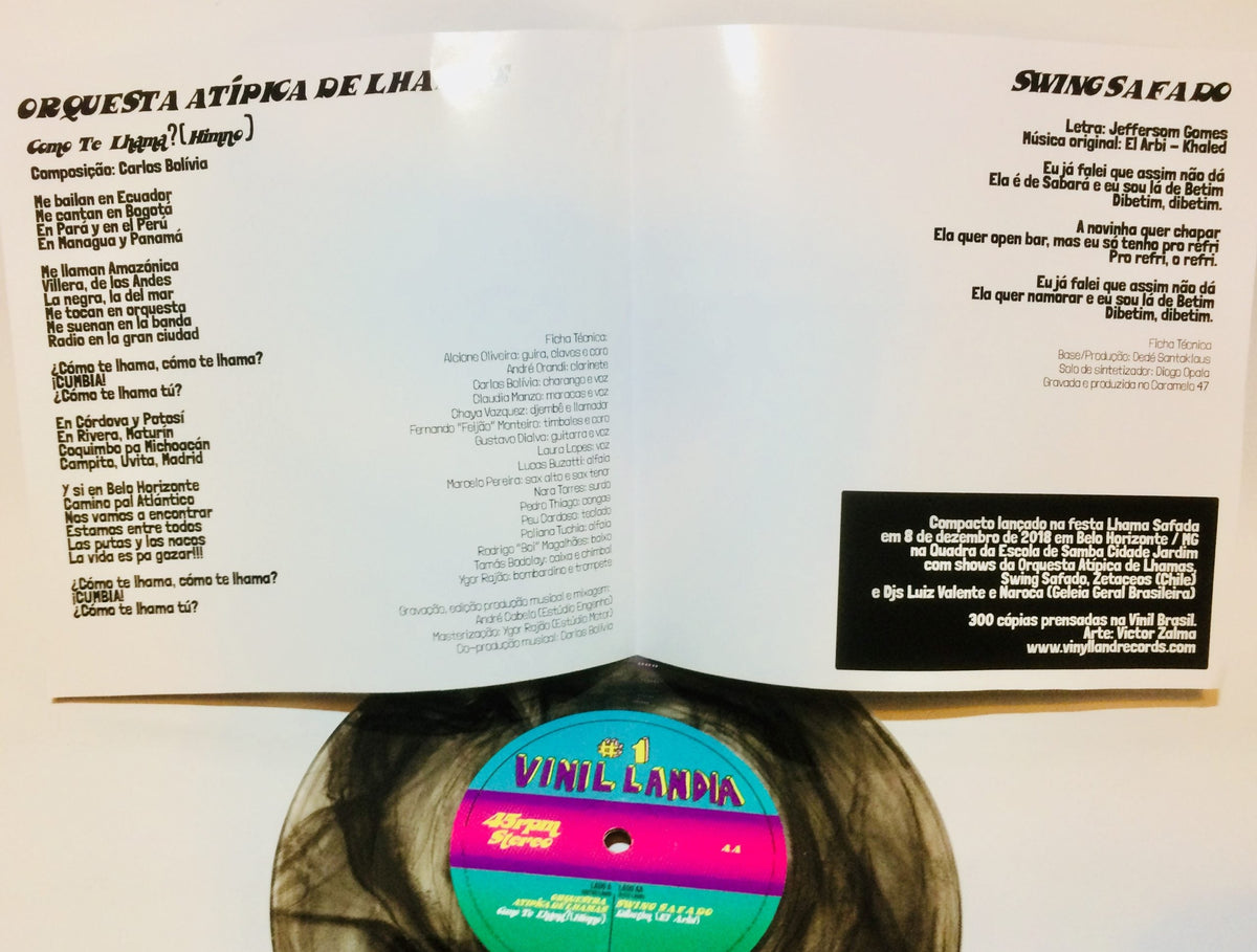 Vinil Landia #1 – Orquestra Atípica de Lhamas e Swing Safado