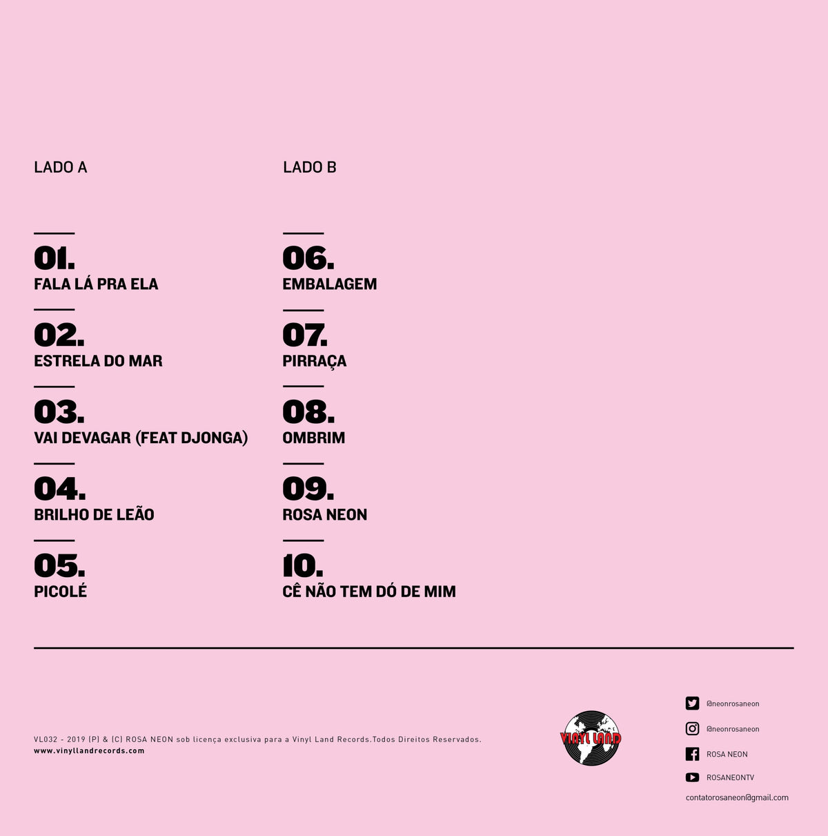 Rosa Neon - Rosa Neon