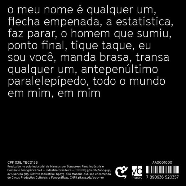 César Lacerda e Romulo Fróes - O Meu Nome é Qualquer Um