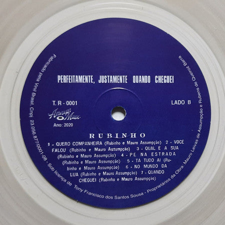 Rubinho E Mauro Assumpção – Perfeitamente, Justamente Quando Cheguei