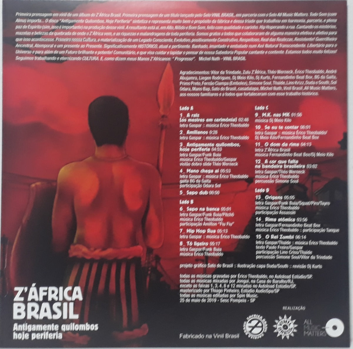 Z'Africa Brasil - Antigamente Quilombos, Hoje Periferia
